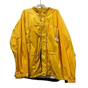 L.L. Bean Men's Bright Yellow Raincoat